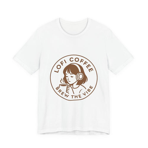 Lofi Coffee Tee — "Brew the Vibe" Graphic T-Shirt