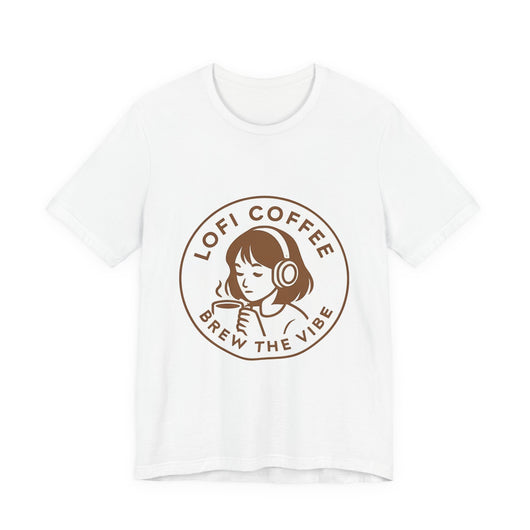 Lofi Coffee Tee — "Brew the Vibe" Graphic T-Shirt