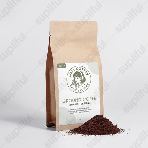 Hemp Coffee Blend - Medium Roast 4oz