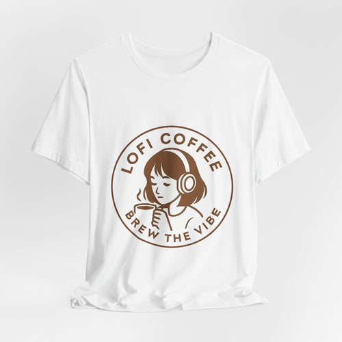 Lofi Coffee Tee — "Brew the Vibe" Graphic T-Shirt
