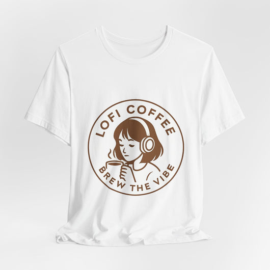 Lofi Coffee Tee — "Brew the Vibe" Graphic T-Shirt