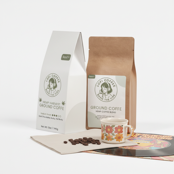 Rest+ Hemp Harvest Coffee (Medium Roast)