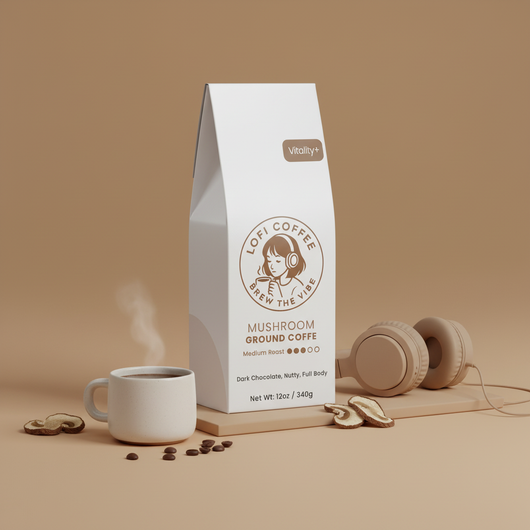 Vitality+ Mushroom Coffee (Medium Roast)
