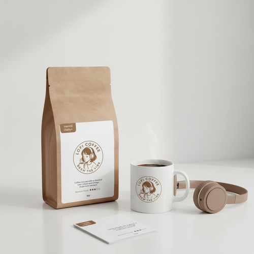 Mental Clarity+ Mushroom Coffee Fusion - Lion’s Mane & Chaga 4oz