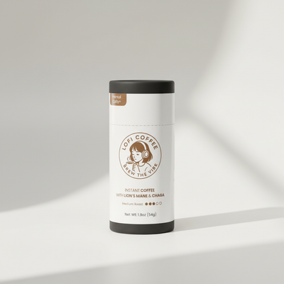 Mental Clarity+ Mushroom Fuse Instant Coffee (Medium Roast)