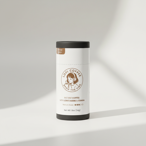 Mental Clarity+ Mushroom Fuse Instant Coffee (Medium Roast)