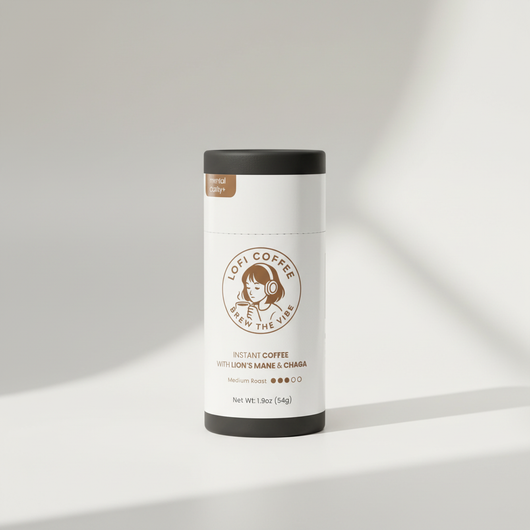 Mental Clarity+ Mushroom Fuse Instant Coffee (Medium Roast)